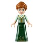 Anna - Sand Green and Dark Green Dress, Open Mouth