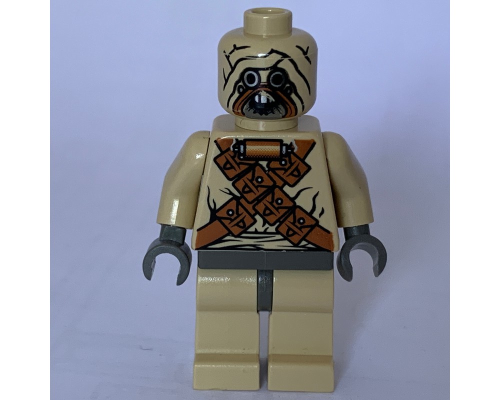 LEGO Set fig-003616 Tusken Raider, Crossed Shoulder Belts (3626b Head ...
