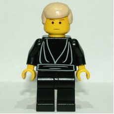Luke Skywalker, Black Robes, Yellow Skin (fig-003619)