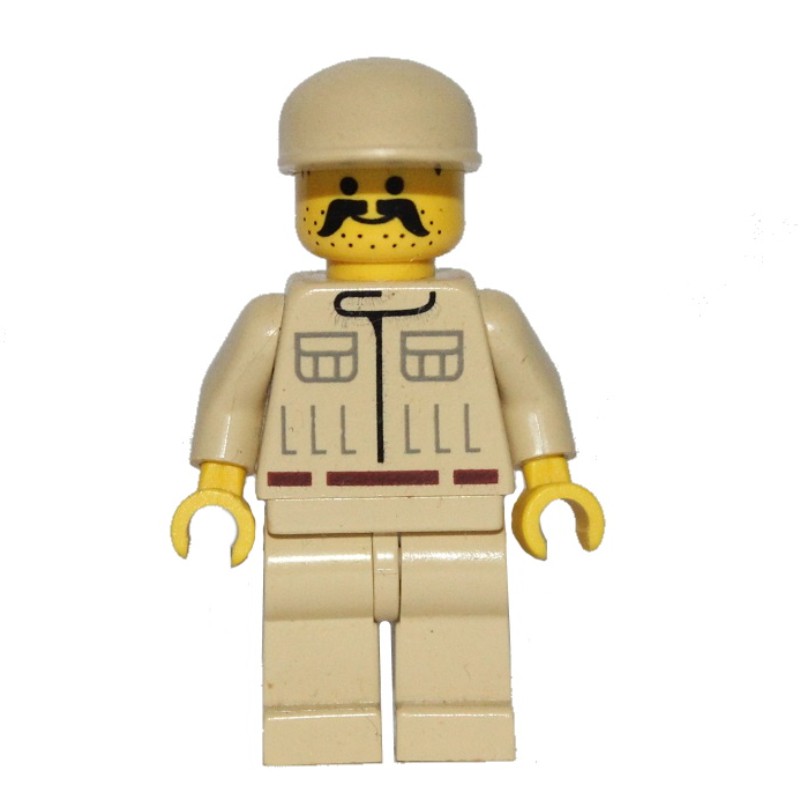 LEGO Set fig-003625 Rebel Technician / Ground Crew, Yellow Skin, Large ...