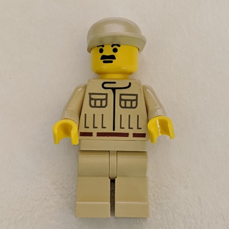 LEGO Set fig-003630 Rebel Technician / Ground Crew, Yellow Skin, Small ...