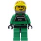 Rebel Pilot A-wing, Green Uniform, Yellow Skin