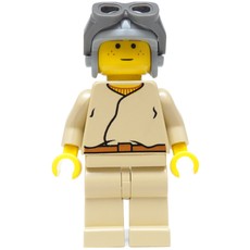 Anakin Skywalker, Child, Yellow Skin, Light Gray Helmet (fig-003635)