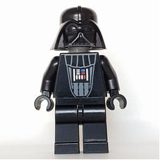 Darth Vader, Light Bluish Gray Skin, No Cape (Episode 3) (fig-003652)
