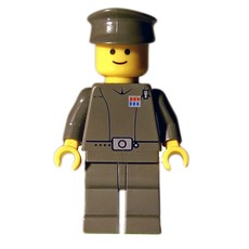 Imperial Officer / Captain / Commandant / Commander, Dark Gray Uniform, Yellow Skin (fig-003656)