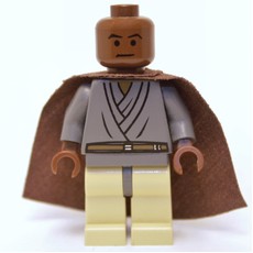 Mace Windu, Tan Legs, Cape (fig-003664)