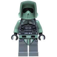 Clone Trooper, 41st Elite Corps Scout Battalion Armor, Dark Bluish Gray (Kashyyyk) (fig-003665)