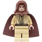 Obi-Wan Kenobi, Padawan, Reddish Brown Hood and Cape, Black Eyes