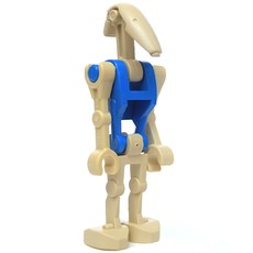 Battle Droid Pilot, Blue Torso, One Bent Arm, One Straight Arm (fig-003687)