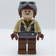 Naboo Fighter Pilot, Tan Jacket (fig-003692)