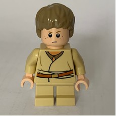 Anakin Skywalker, Child, Dark Tan Hair, White Pupils, Printed Goggles (fig-003703)