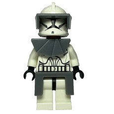 Clone Trooper, Phase I Armor, Dark Bluish Gray Pauldron and Kama (fig-003733)