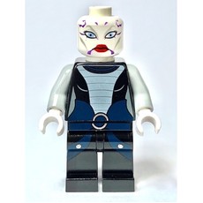 Asajj Ventress, Black Outfit - 3626b Head (fig-003779)