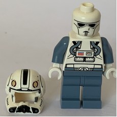 Clone Pilot, Open Helmet, White Head (Episode 3) (fig-003854)