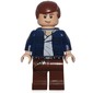 Han Solo, Dark Blue Jacket, Reddish Brown Legs