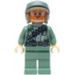 Rebel Trooper in Endor Uniform, Sand Green Legs, Dark Orange Beard