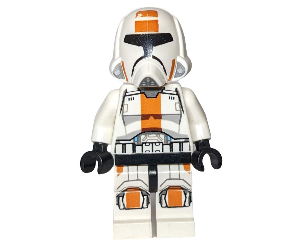 LEGO Set fig-003971 Republic Trooper, Black Eyebrows | Rebrickable ...