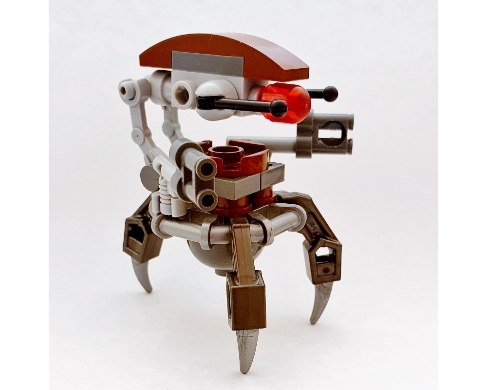 LEGO Set fig-003976 Droideka / Destroyer Droid, Reddish Brown Shell ...