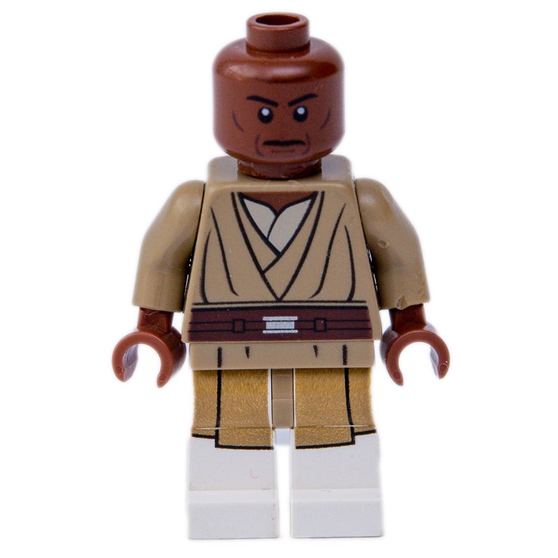 LEGO Set fig-004013 Mace Windu, White Legs (2013 Star Wars ...