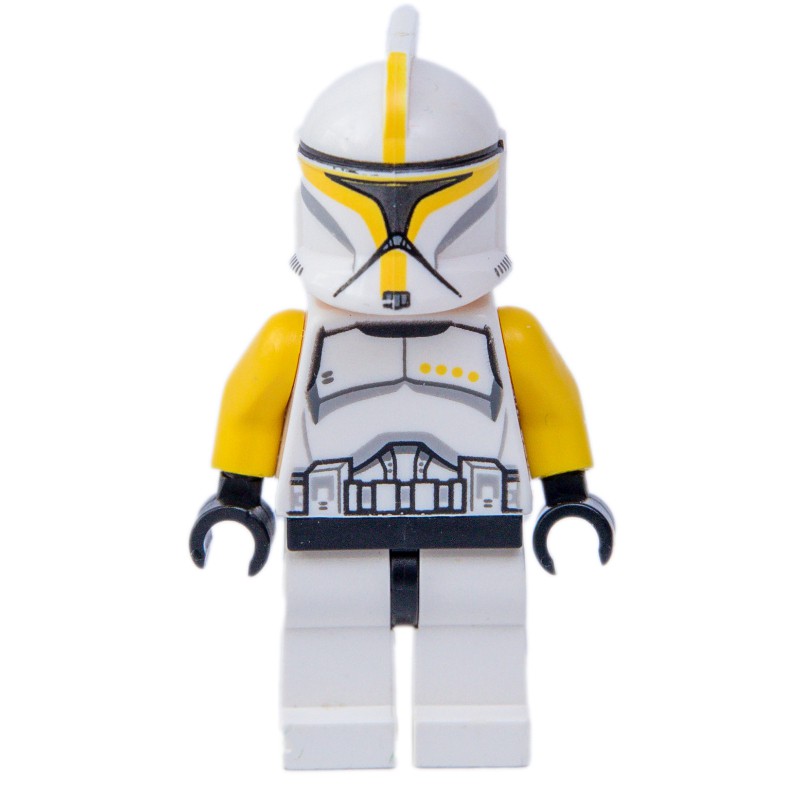 LEGO Set fig-004014 Clone Commander, Yellow Markings | Rebrickable ...