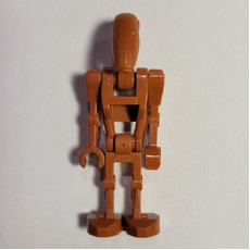 Battle Droid, Dark Orange, One Straight Arm, One Bent Arm (fig-004015)