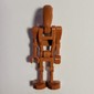 Battle Droid, Dark Orange, One Straight Arm, One Bent Arm
