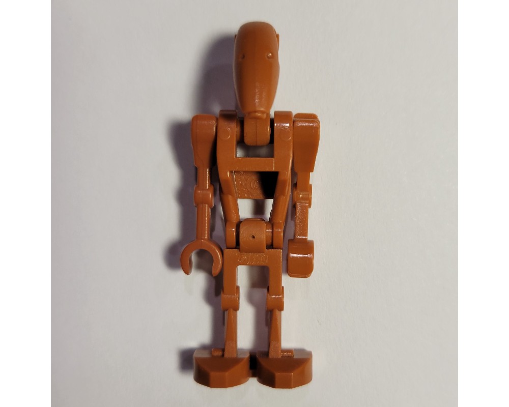 LEGO Set fig-004015 Battle Droid, Dark Orange, One Straight Arm, One ...