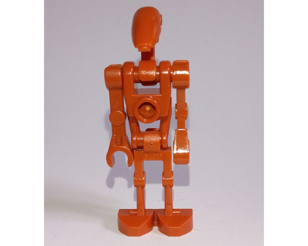 LEGO Set fig-004015 Battle Droid, Dark Orange, One Straight Arm, One ...