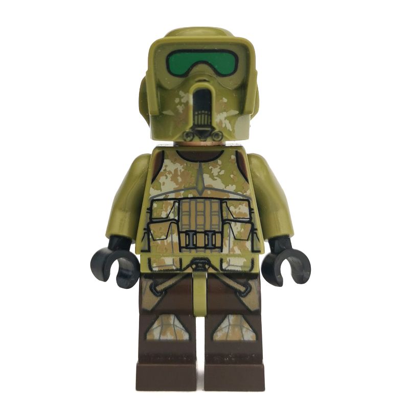 Lego Set Fig-004024 Clone Trooper, 41St Elite Corps Scout Battalion Armor  (Kashyyyk) (2014 Star Wars) | Rebrickable - Build With Lego