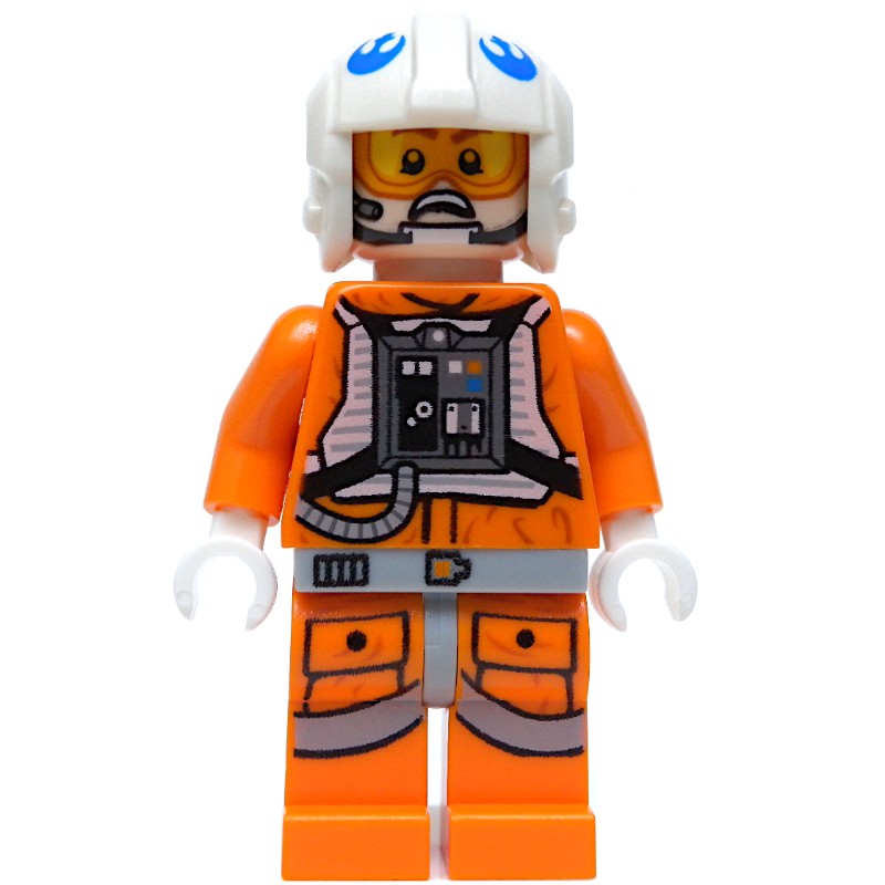 LEGO Set fig-004076 Dak Ralter, Printed Visor, White Hands ...