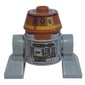 Astromech Droid, C1-10P (Chopper), Light Bluish Gray
