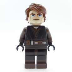 Anakin Skywalker, Black Robe, Dark Brown Legs (Clone Wars) (fig-004082)