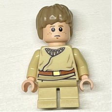 Anakin Skywalker, Child, Dark Tan Hair, White Pupils (fig-004098)