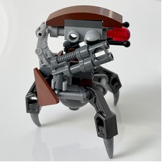 Droideka / Destroyer Droid, Reddish Brown Shell, Triangular Panels (fig-004101)