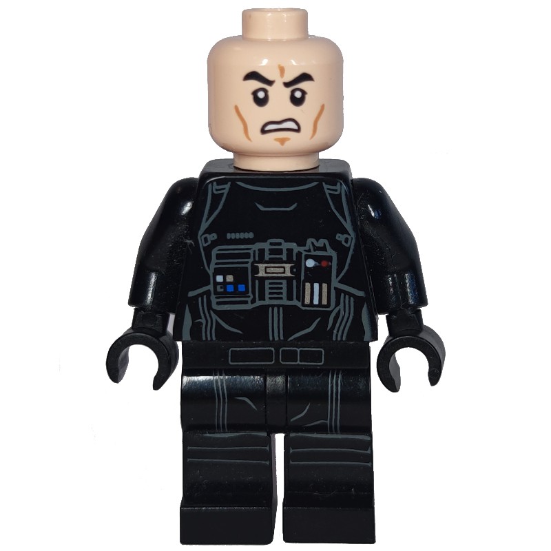 LEGO Set fig-004117 TIE Pilot, First Order, Two White Lines on Helmet ...