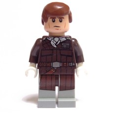Han Solo, Hoth Outfit, Dark Brown Jacket with White Neckerchief (fig-004128)