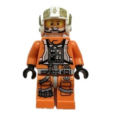 Dutch Vander / Rebel Pilot Y-wing, Printed Legs, Visor (fig-004159)