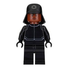 First Order Crew Member, Reddish Brown Skin, Black Hat (fig-004195)
