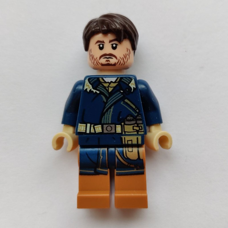 LEGO Set fig-004215 Cassian Andor in Dark Blue Outfit | Rebrickable ...