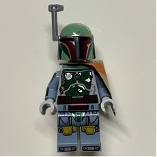 Boba Fett, Helmet, Jetpack Neckwear, Dark Tan Pauldron, Printed Arms, Stern (fig-004345)