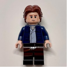 Han Solo, Dark Blue Jacket, Dark Brown and Black Dual Molded Legs (fig-004352)