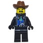 Bandit - Western, Black Jacket, Black Handkerchief, Brown Hat