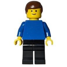 Man - Blue Torso, Black Legs (fig-004387)