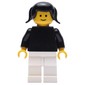 Woman - Black Torso, White Legs