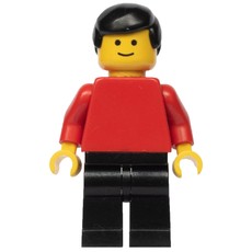 Man - Red Torso, Black Legs (fig-004400)