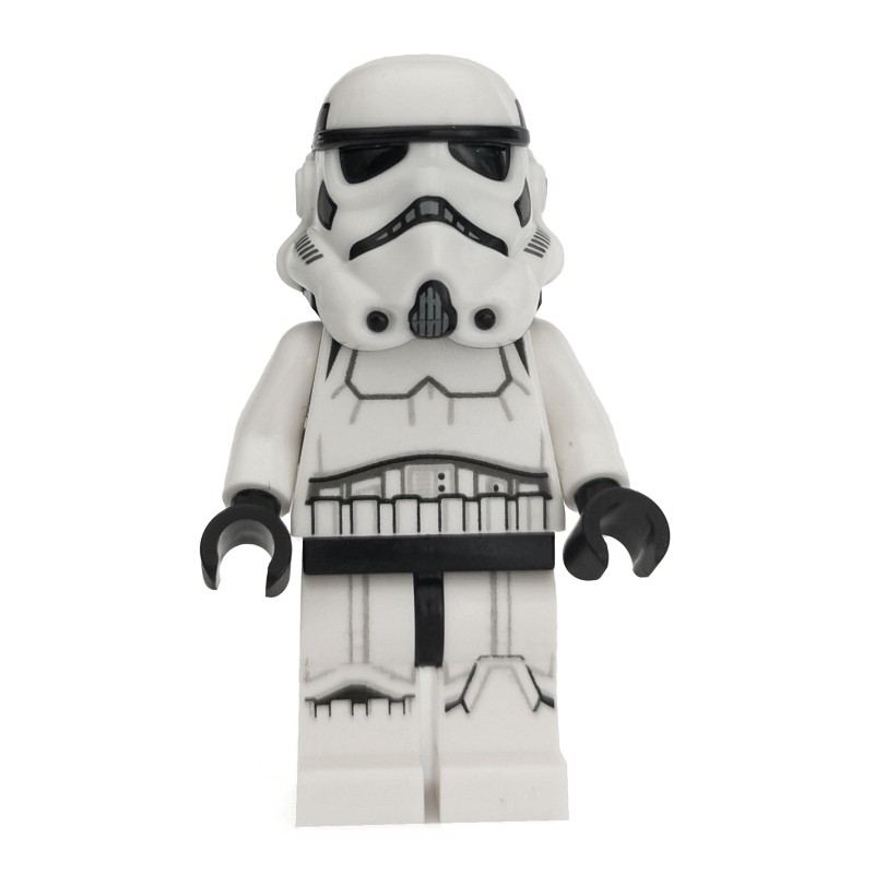 LEGO Set fig-004411 Stormtrooper, Dark Bluish Gray Squares on Back of ...