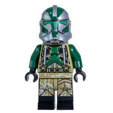 Clone Commander Gree, Kashyyyk Armor, Dark Tan Leg Strap (fig-004414)