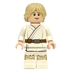 Luke Skywalker, White Robe, Utility Belt, Neck Bracket (fig-004418)