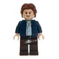 Han Solo, Dark Blue Jacket, Dark Brown Legs