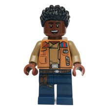 Finn, Tan Undershirt, Dark Blue Legs (fig-004452)